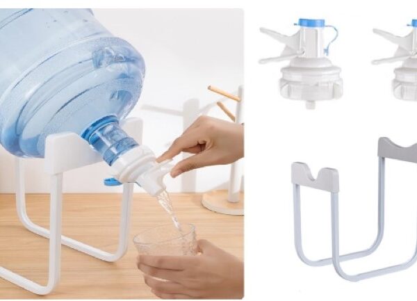 Damacana Musluk Başlığı ve Metal Ayak Stand Seti