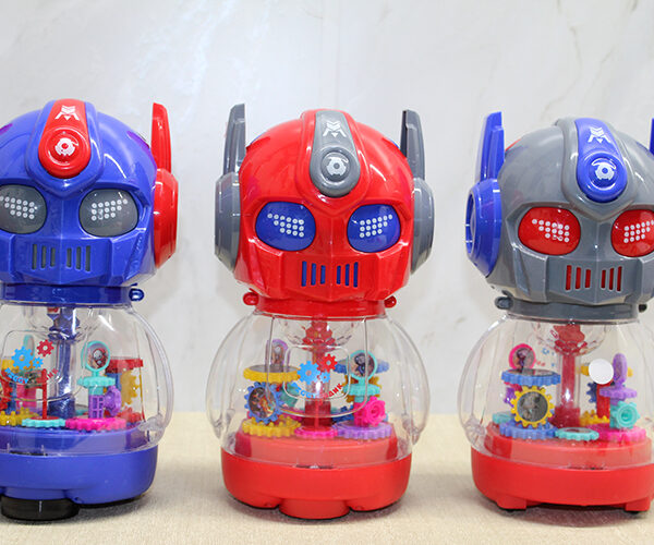 Dans Eden Işıklı Robot Kumbara