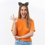 Dantelli Kedi Kulağı Tacı - Görsel 2