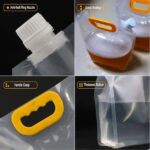 Dayanıklı Plastik İçecek Çantası 1 Litre - Görsel 2