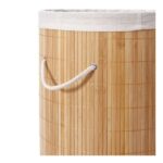 DecoHandy Yuvarlak Bambu Kirli Sepeti - Görsel 4