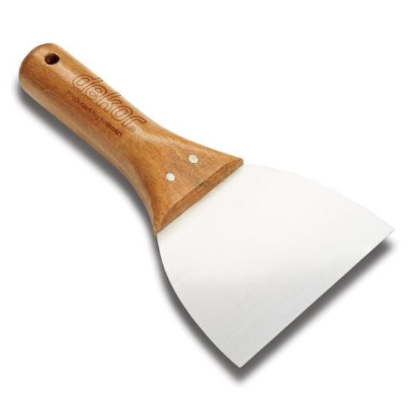 Dekor 010 Macun Ispatulası 18 cm Ahaşap Saplı