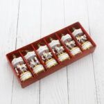 Dekoratif 6&apos;lı Beyaz Mini Atlı Karınca