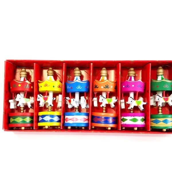 Dekoratif 6&apos;lı Renkli Mini Atlı Karınca