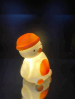 Dekoratif Işıklı Kardan Adam Figürü - Görsel 2