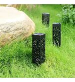 Dekoratif Solar Güneş Enerjili Bahçe Aydınlatması Yürüyüş Yolu Seti (6 Adet) - Görsel 4