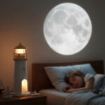 Deniz Feneri Projektör Gece Lambası - Görsel 2