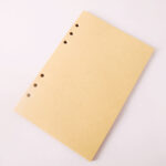 Deri Yaprak Desenli Çizgisiz Defter - Görsel 2