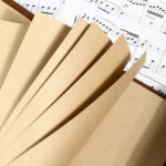 Deri Yaprak Desenli Defter - Görsel 3