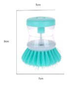 Deterjan Hazneli Bulaşık Yıkama Fırçası - Görsel 5