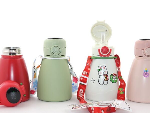 Dijital Göstergeli Çift Katmanlı Termos Suluk 500 Ml