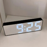 Dijital Sese Duyarlı Alarmlı Masa Saati - Görsel 5