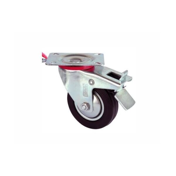 Döner Frenli Servis Tekeri 100 mm