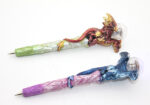 Dragonlu Polyester Işıklı Tükenmez Kalem - Görsel 2