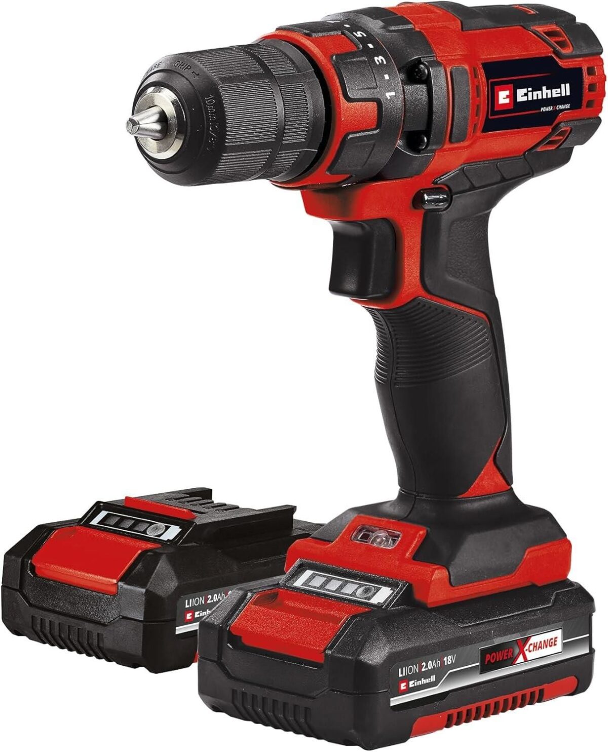Einhell TC CD 18/35 Li + 39 (2x2,0Ah) Akülü Vidalama - Görsel 2