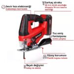 Einhell TC JS 18/70 Akülü Dekupaj Testere 2,5 Ah Tek Akülü - Görsel 2