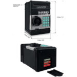 Elektronik Şifreli Kasa Otomatik ATM Kumbara - Görsel 5