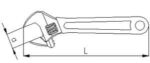 Elta 0601 Kurbağacık Anahtar 12&apos;&apos; 34 mm - Görsel 2