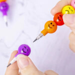 Emojili Yumurtlayan Kalem Seti 4&apos;lü - Görsel 3