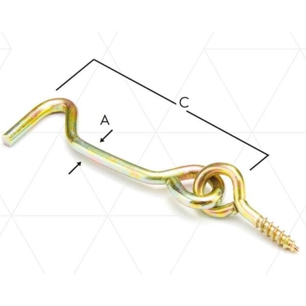 Ennalbur Çengelli Askı 80 No ( 5 Adet )