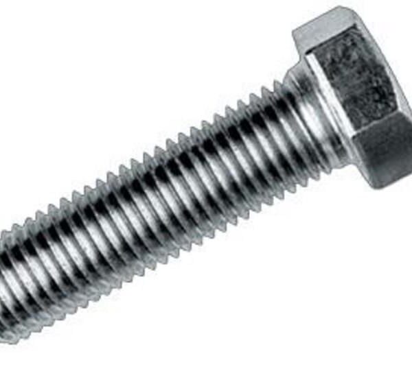 Ennalbur M14x60 Civata Beyaz Tam Paso 5 Adet