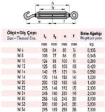 Ennalbur M6 Çektirme ( 4 Adet ) - Görsel 2