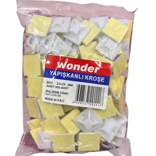Ennalbur Wonder 25X25 Yapışkan Kroşe (100 Adet)