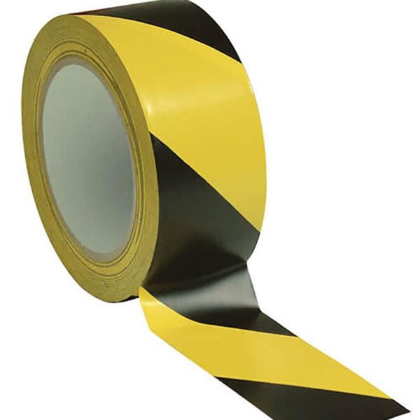 Ennalbur Yer İşaretleme Bandı Sarı Siyah 50 mm 30 Metre
