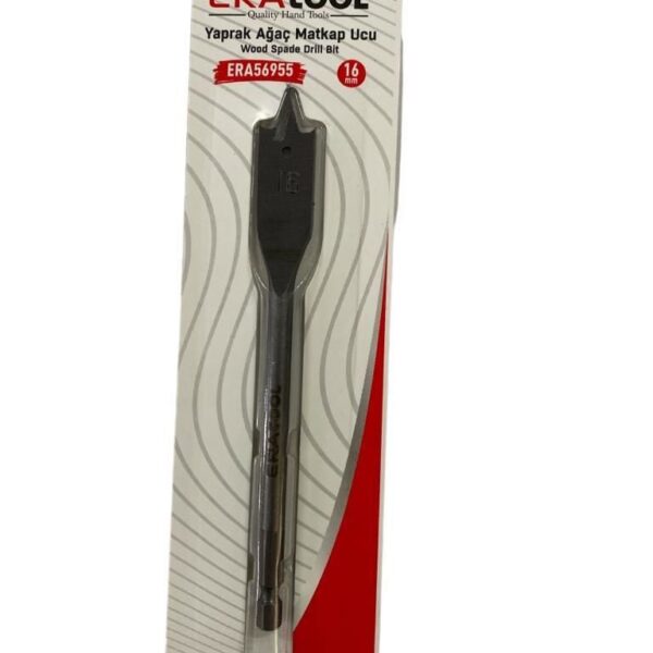Eratool 56955 Altıgen Yassı Ahşap Maktap Ucu 16 mm