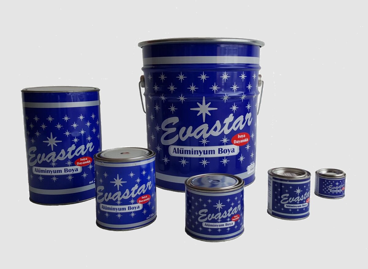 Evastar Alüminyum Yaldız Boya 2,5 Litre - Görsel 1