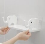 Fil Desenli Yapışkanlı Çok Amaçlı Raf - Görsel 5