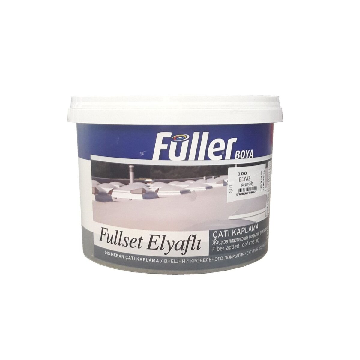 Füller Fullset Elyaflı Çatı Kaplama 0,75 Litre Beyaz - Görsel 1