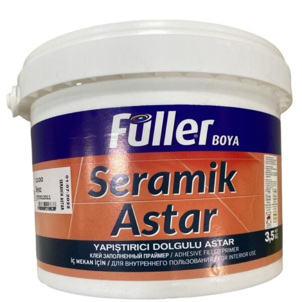 Füller Seramik Üstü Astar 3,5 Kg Beyaz