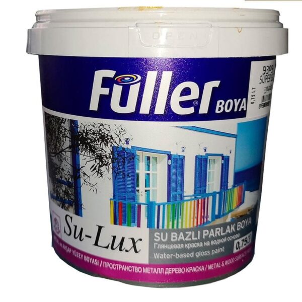 Füller Sulux Beyaz 0,75 Litre Su Bazlı Yağlı Boya