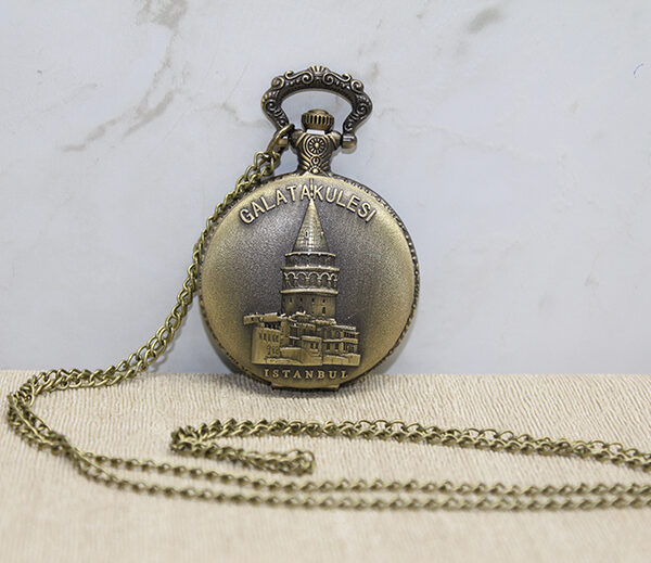 Galata Kulesi Tasarımlı Köstekli Saat