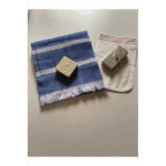 Gelin Hamamı Seti, Premium Peştemal , Ponza Topuk Taşı, Doğal Zeytinyağı Sabun, Kese 4lü Set - Görsel 3