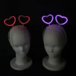 Glow Stick Karanlıkta Yanan Fosforlu Kalp Taç 12 Adet - Görsel 3