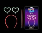 Glow Stick Karanlıkta Yanan Fosforlu Kalp Taç 12 Adet - Görsel 4