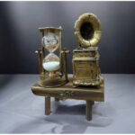 Gramofon Biblolu Kum Saati - Görsel 3