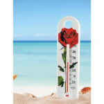 Gül Desenli Termometre - Görsel 3