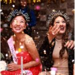 Gümüş Kristal Taşlı Birthday Girl Tacı - Görsel 3