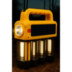 Güneş Enerjili Taşınabilir Projektör Işıldak - Görsel 2