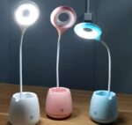 Halka LED USB Şarjlı Masa Lambası - Görsel 3