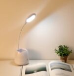 Halka LED USB Şarjlı Masa Lambası - Görsel 4