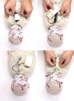 Halloween Sensörlü Işıklı Hareketli Mumya - Görsel 5