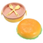 Hamburger Tasarımlı Beslenme Kabı - Görsel 3