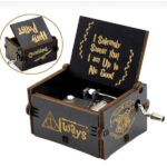 Harry Potter Ahşap Çevirmeli Müzik Kutusu - Görsel 3