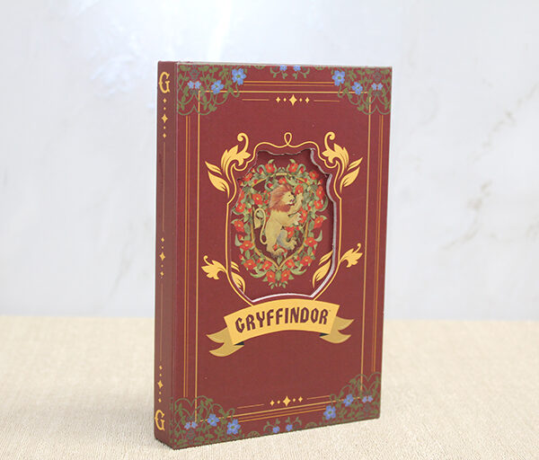 Harry Potter Gryffindor Deri Defter