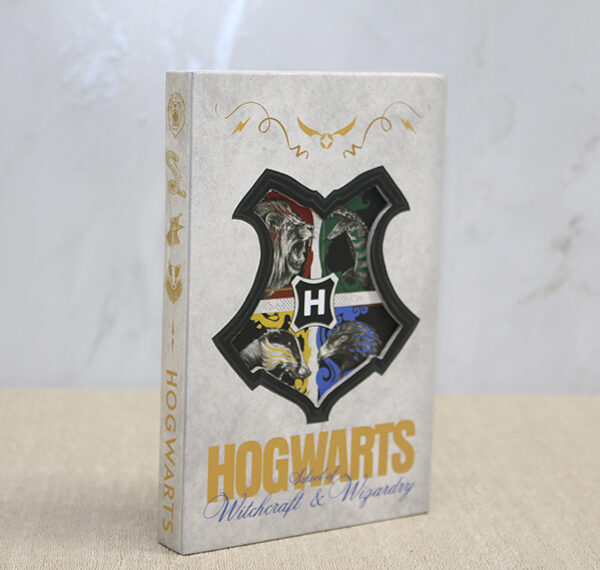 Harry Potter Hogwarts Amblemli Deri Defter