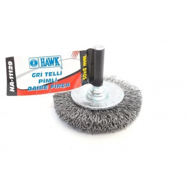 Hawk HA11129 Pimli Gri Tel Daire Fırça 50x6 mm
